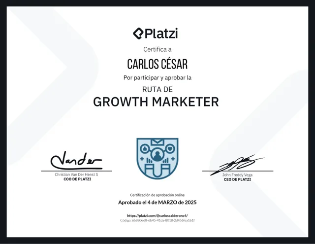 Ruta de Growth Marketer